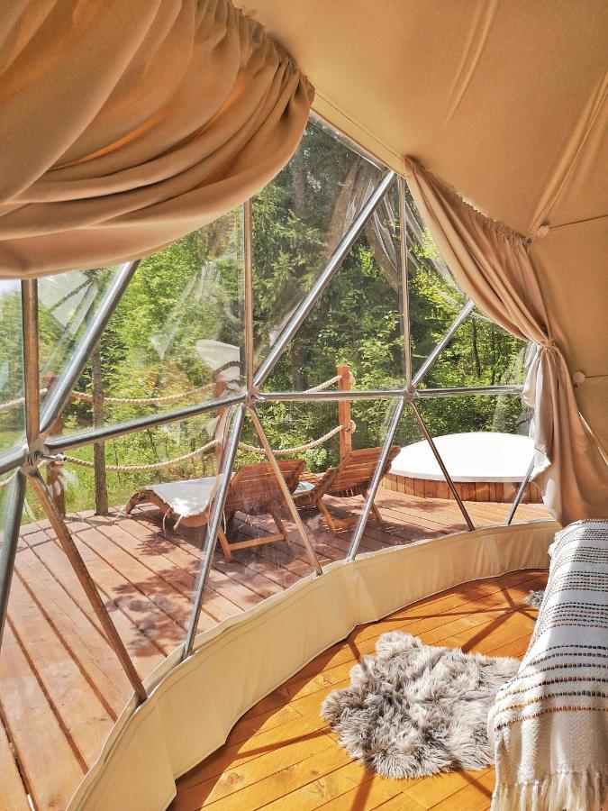 Medve Dome - Luxury Camping In The Middle Of Nature Hotel Szentegyháza Kültér fotó