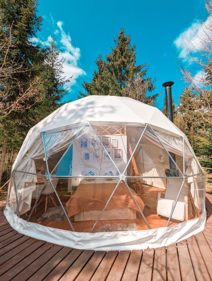 Medve Dome - Luxury Camping In The Middle Of Nature Hotel Szentegyháza Kültér fotó