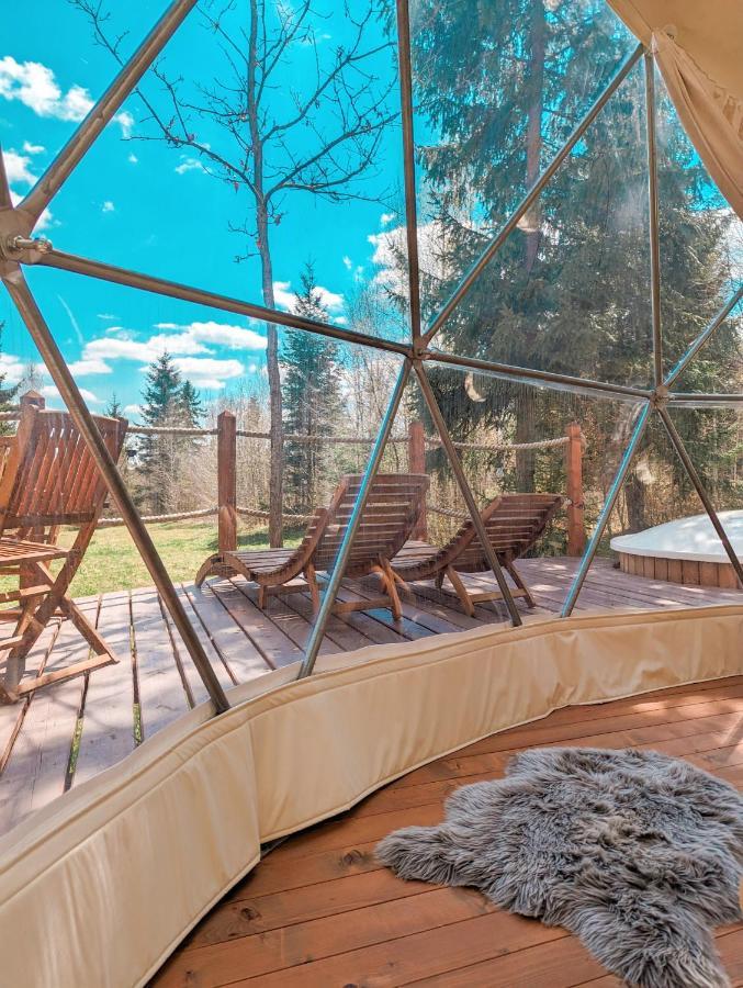 Medve Dome - Luxury Camping In The Middle Of Nature Hotel Szentegyháza Kültér fotó