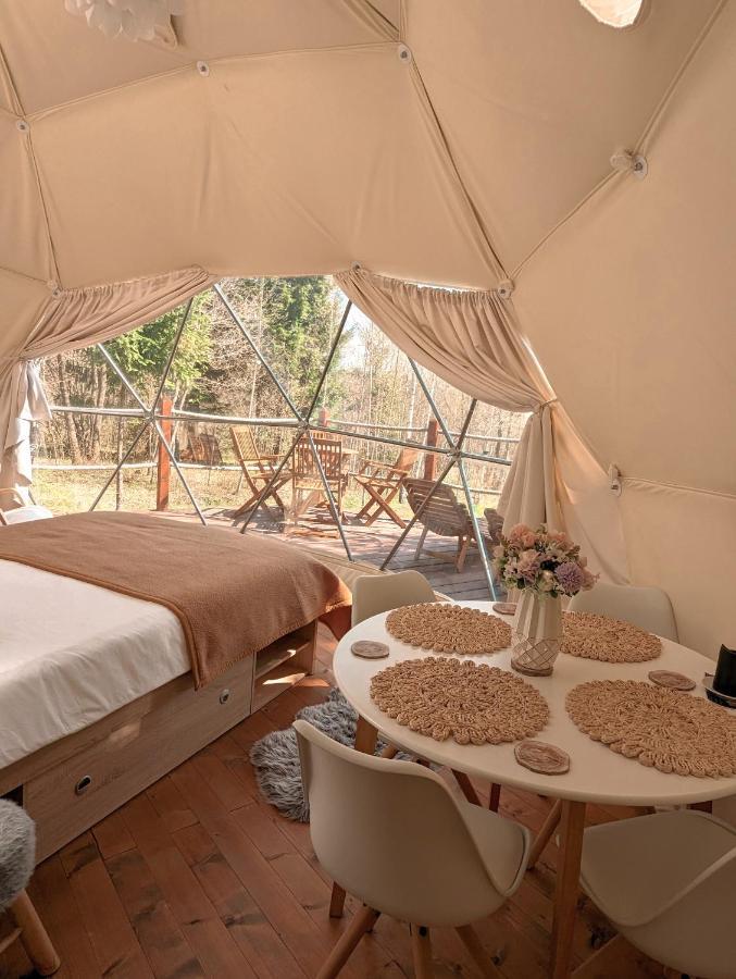 Medve Dome - Luxury Camping In The Middle Of Nature Hotel Szentegyháza Kültér fotó